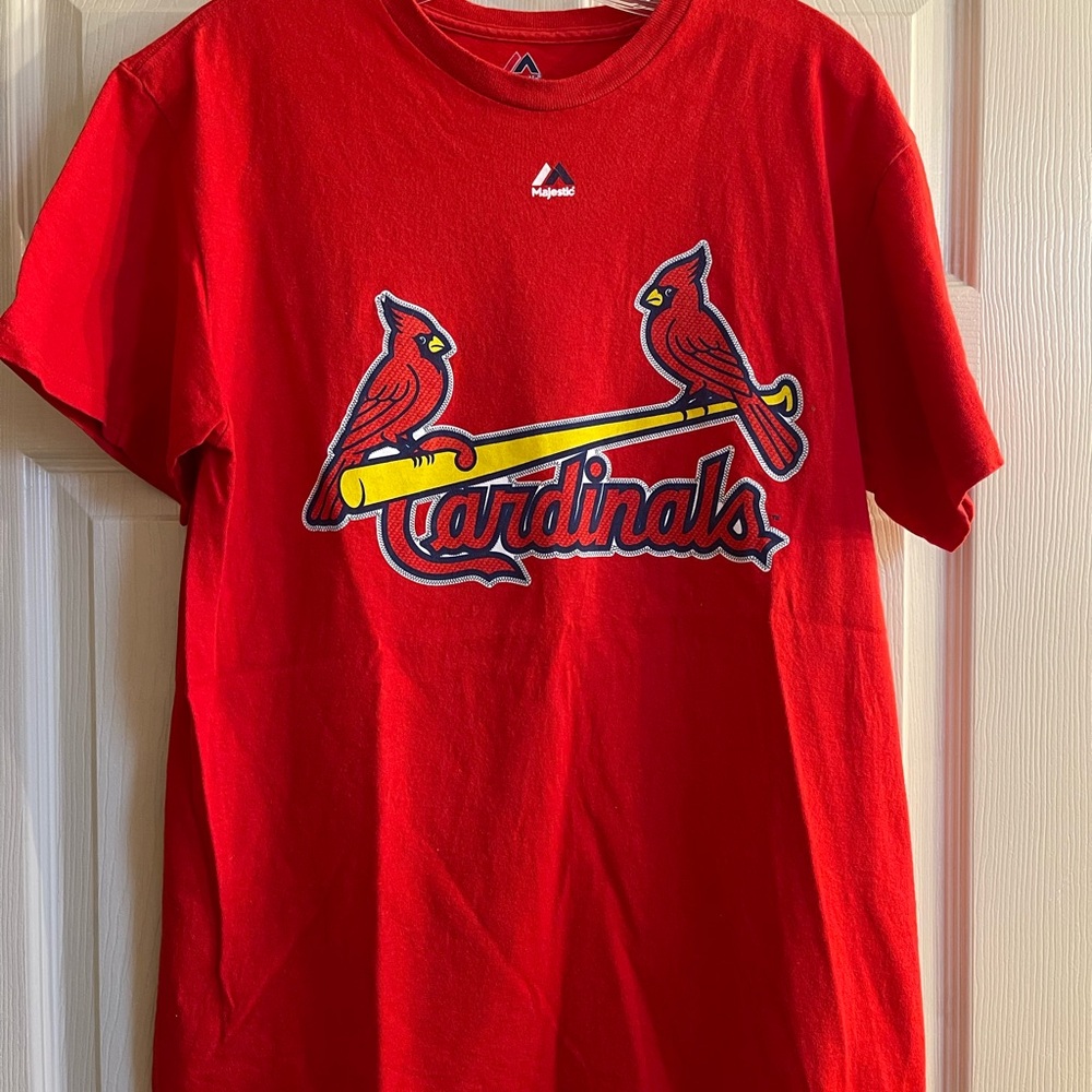Majestic Red Cardinals Graphic Tee